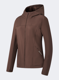 Erke Padded Windbreaker Women Lifestyle Windbreaker Tea Brown