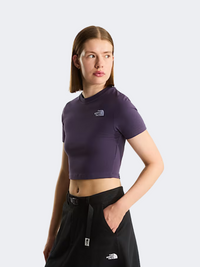 The North Face Cropped Slim Women Lifestyle T-Shirt Endless Dusk
