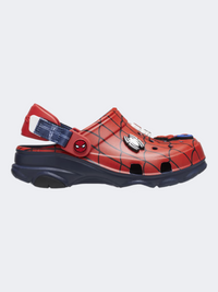 Crocs Spider-Man All- Terrain Clog Kids Lifestyle Navy/Red