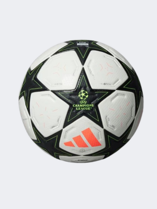 Adidas Uefa Champions League Pro Unisex Football Ball White/Black/Platinum