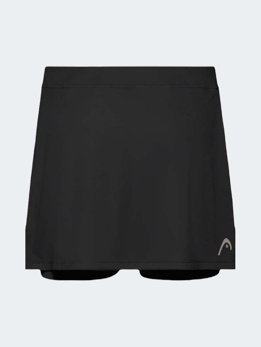 Head black tennis skirt best sale