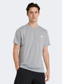 New Balance Sport Short Sleeve Men Performance T-Shirt Grey