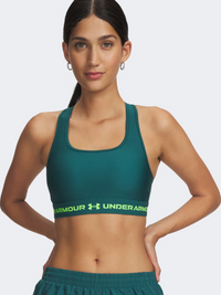 Under Armour Crossback Mid Women Training Bra Hyper Green