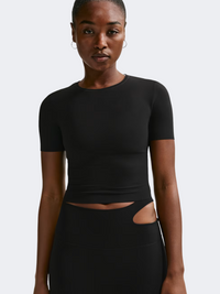 Nike Df Zenvy Women Training T-Shirt Black/Cool Grey