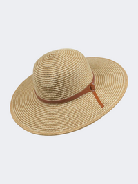 Stamion Floppy Medium Women Beach Hat Light Brown