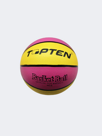 Topten Accessories Basketball Ball Pink/Yellow