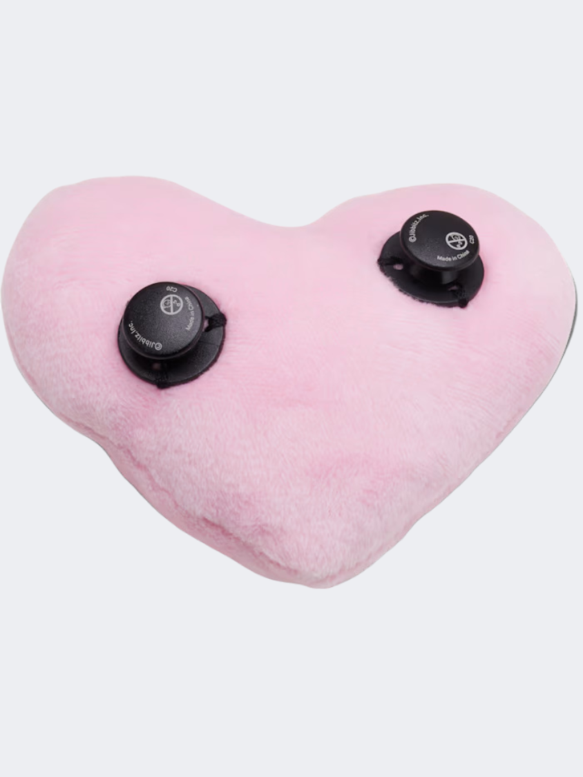 Crocs Oversized Heart Unisex Lifestyle Pins Pink