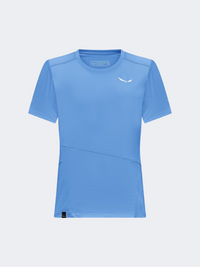 Salewa Puez Sporty Dry Women Hiking T-Shirt Morning Blue