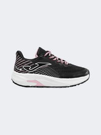 Joma Super Cross 2631 Gs-Girls Running Shoes Black/Pink