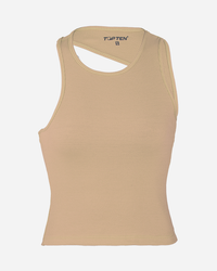 Top Ten Pedli Kumas Women Lifestyle Tank Beige