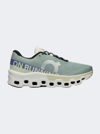 On Cloudmonster 2 Men Running Shoes Mineral/Aloe