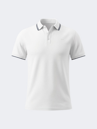 Top Ten Casual Men Lifstyle Polo Striped Neckline White