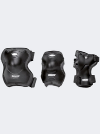 Roces Super 3 Pack Unisex Skating Protection Black/White