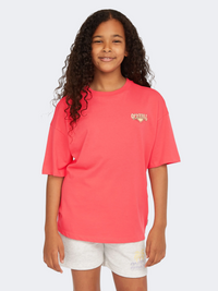 Oneill Back Print Girls Lifestyle T-Shirt Froly