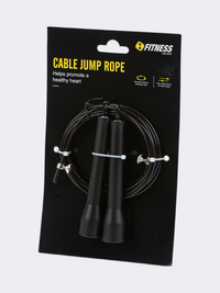 Irm-Fitness Factory Cable Jump Rope Black