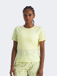 The North Face Sunriser Women Trail Running T-Shirt Lemon Mist