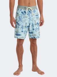 ONeill Mysto Scallop 20 Inch Men Beach Swim Short Blue Sky