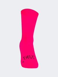 Pacific Stay Fast Unisex Running Sock Pink