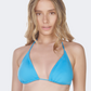 Blu4U Solids Women Beach Bra Turquoise