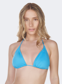 Blu4U Solids Women Beach Bra Turquoise