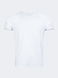 Oil And Gaz Plain Men Fitness T-Shirt White