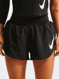 Nike Women Tempo Flow Swoosh Dri-FIT Running Shorts Black