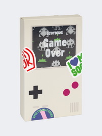 Eat My Socks Game Over Unisex Lifestyle Sock Multicolor