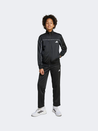 Adidas Tricot Pop Kids-Unisex Sportswear Tracksuit Black/White