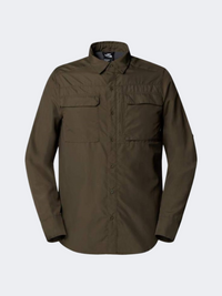 The North Face Sequoia Men Lifestyle Shirt Green
