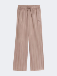 Puma League Wide Leg Women Lifestyle Pant Sandstone