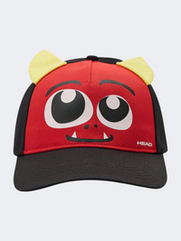 Head Monster Kids Tennis Cap Black/Red