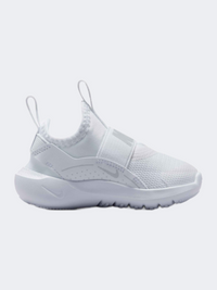 Nike Flex Runner 4 Infant-Girls Running Shoes White/Platinum Tint