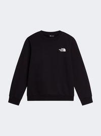 The North Face Evolution Box Nse Crew Boys Lifestyle Sweatshirt Black