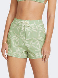 Billabong Gone Tropic Women Lifestyle Swim Short Pistachio