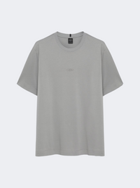 Oakley Stacked Flow Men Lifestyle T-Shirt Cement