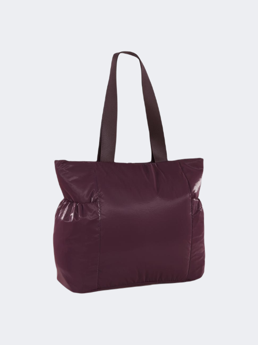 Puma Core Up Large Shopper Women Lifestyle Bag Midnight Plum