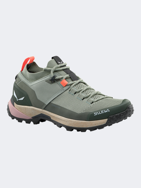Salewa Puez 2 Knit Powertex Women Hiking Shoes Shadow/Dark Olive