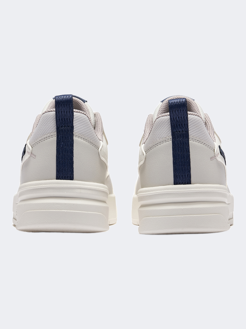 Erke Skateboard Men Lifestyle Shoes White/Light Grey