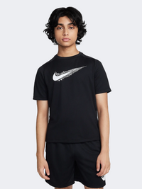 Nike Multi Boys Training T-Shirt Black