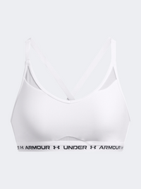 Under Armour Crossback Low Women Training Bra White/Black