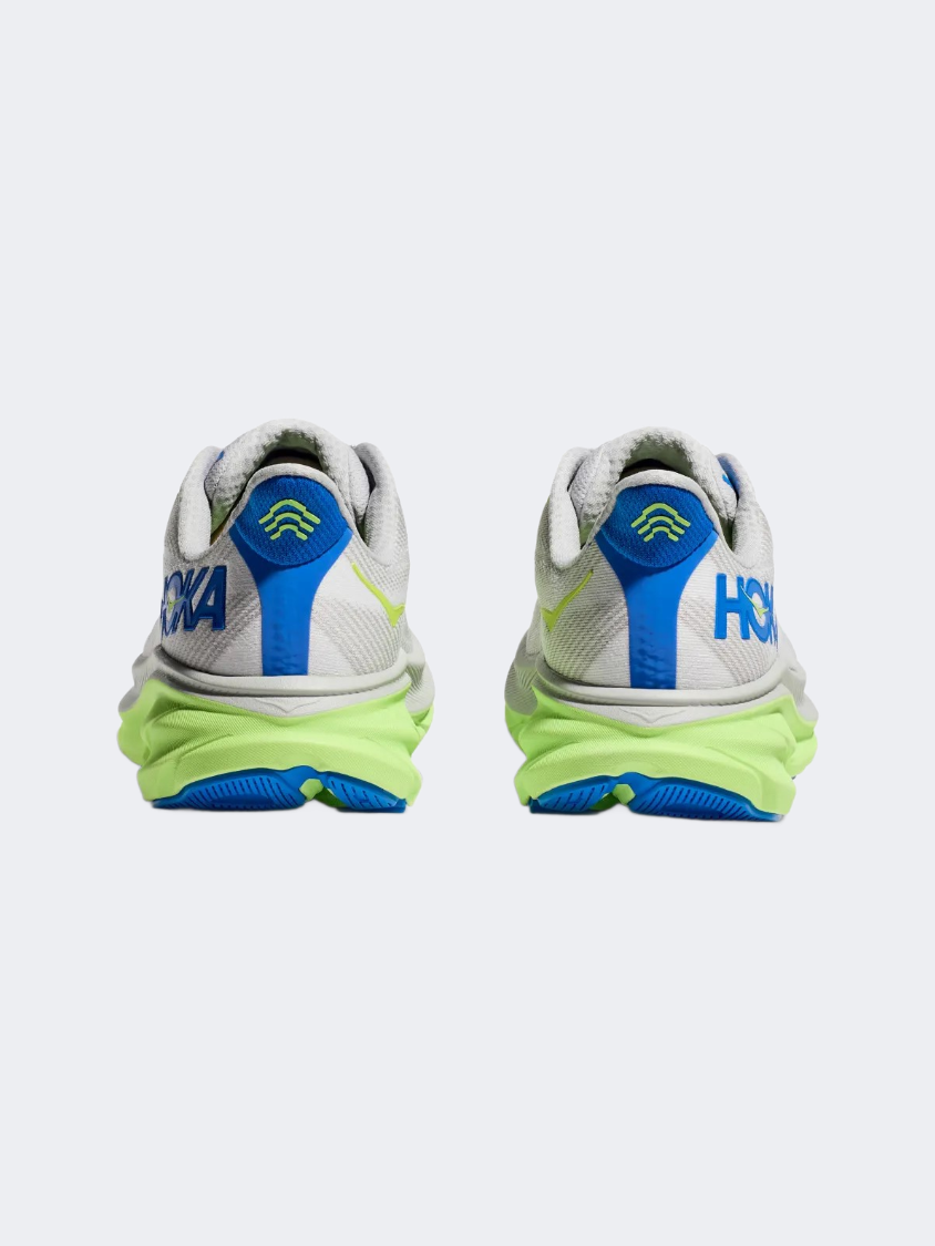 Hoka Clifton 9 Men Running Shoes Stardust/Cobalt