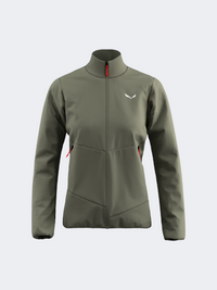 Salewa Puez Catinaccio 2 Women Hiking Jacket Faded Green