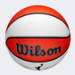 Wilson Wnba Authentic Indoor Outdoor Women Basketball Ball White/Orange