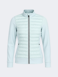 Oil And Gaz Chic Women Lifestyle Filling Jacket Mint Green