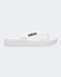 Crocs Classic Platform Women Slippers Lifestyle White 207714-100