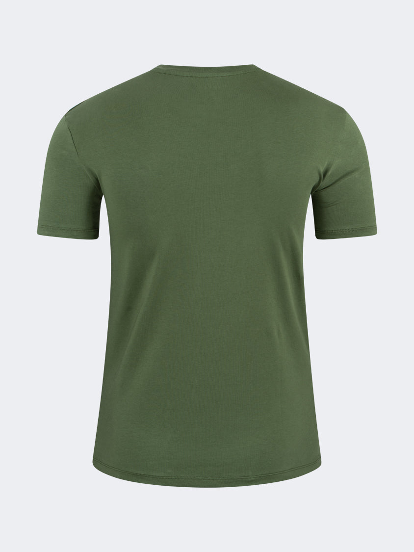 Top Ten Comfortable Men Lifestyle T-Shirt R-Neck Olive