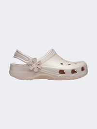 Crocs Classic Pearl Shine Kids Lifestyle Clog Quartz