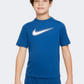 Nike Multi Plus Boys Lifestyle T-Shirt Blue/White
