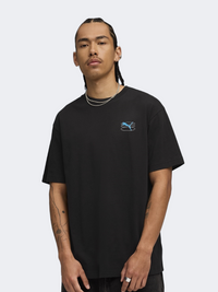 Puma Graphic Grid Men Lifestyle T-Shirt Black