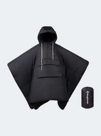 King Camp Murano 180 Outdoor Poncho  Black